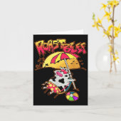 Vreemdeling Dustin Love Roast Beef Beach Cow Tv Pa Kaart (Gele Bloem)