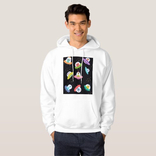 vreemdeling hoodie (Voorkant volledig)