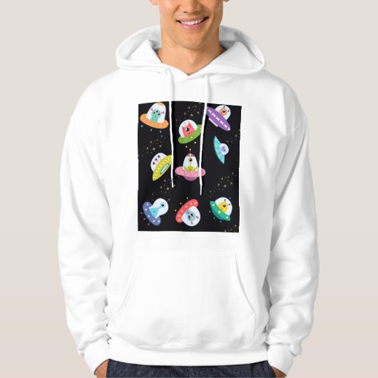 vreemdeling hoodie (Voorkant)