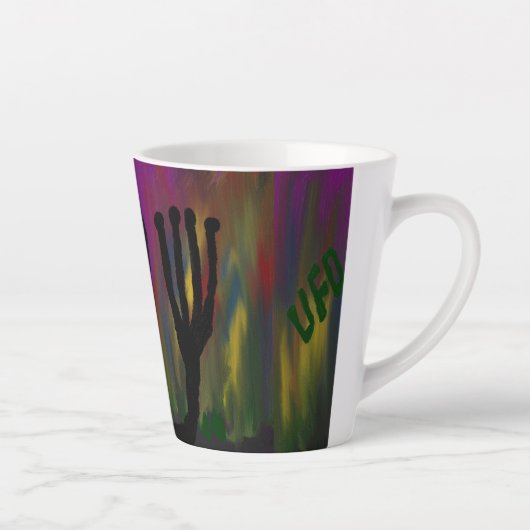 vreemdeling latte mok (Rechts)