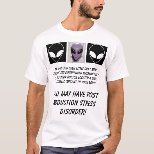 vreemdeling t-shirt (Voorkant)