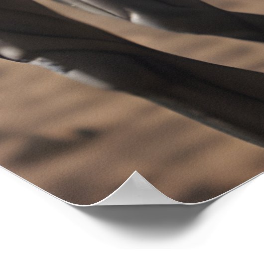 Vreemdelingen en Vulkaan Poster (Hoek)