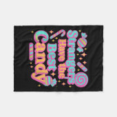 Vreemdelingen hebben het beste Snoep Grappig Snoep Fleece Deken (Voorkant (Horizontaal))