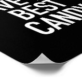 Vreemdelingen hebben het beste Snoep, grappige sar Poster (Hoek)