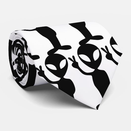 vreemdelingen in zwart stropdas (Opgerold)