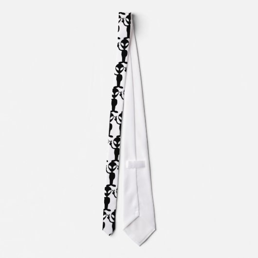 vreemdelingen in zwart stropdas (Achterkant)