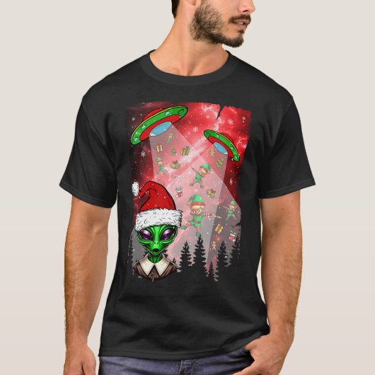 Vreemdelingen niet-geïdentificeerd vliegend object t-shirt (Voorkant)