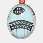 Vreemdelingen vallen Newcastle binnen Metalen Ornament (Links)