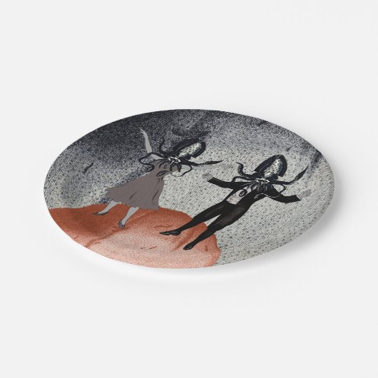 Vreemdelingenfeest Papieren Bordje (Gekanteld)