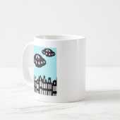 Vreemdelingeninvasie in Amsterdam Koffiemok (Voorkant links)