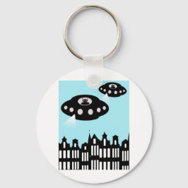 Vreemdelingeninvasie in Amsterdam Sleutelhanger