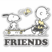 VREEMDEN | Aanhouding van Schaats Friends Sticker (Voorkant)