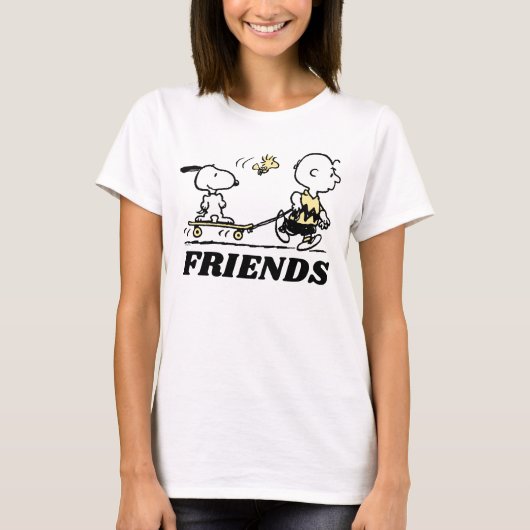 VREEMDEN | Aanhouding van Schaats Friends T-shirt (Voorkant)