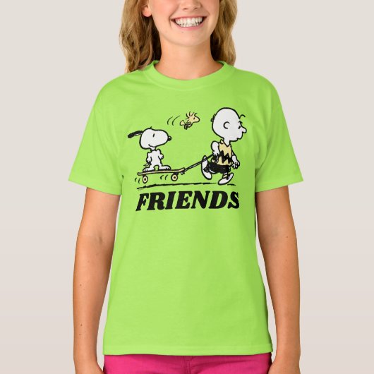 VREEMDEN | Aanhouding van Schaats Friends T-shirt (Voorkant)