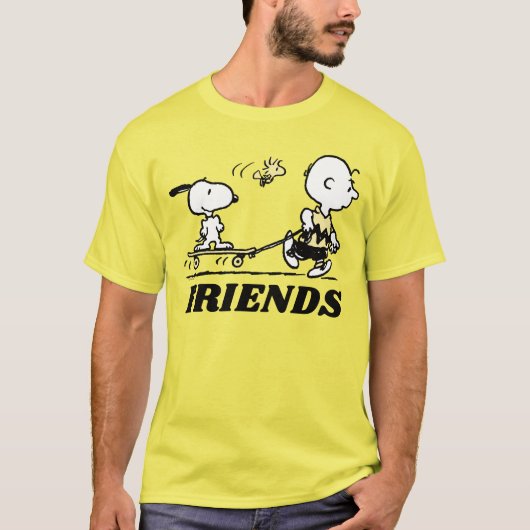 VREEMDEN | Aanhouding van Schaats Friends T-shirt (Voorkant)