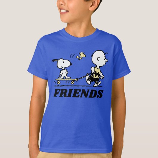 VREEMDEN | Aanhouding van Schaats Friends T-shirt (Voorkant)