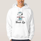 VREEMDEN | Beach Bum Snoopy Hoodie (Voorkant)