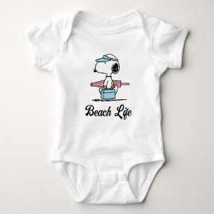VREEMDEN Beach Bum Snoopy Romper