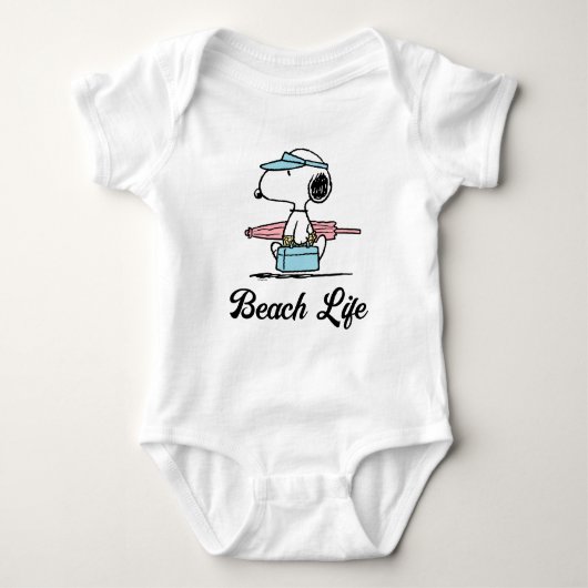 VREEMDEN | Beach Bum Snoopy Romper (Voorkant)