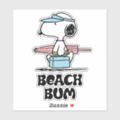 VREEMDEN | Beach Bum Snoopy Sticker (Vel)