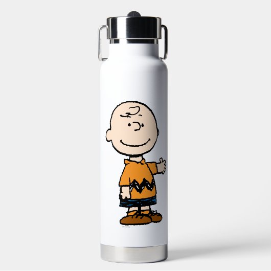 VREEMDEN | Charlie Brown Waterfles (Voorkant)
