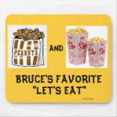 VREEMDEN EN POPCORN PAD MUISMAT (Voorkant)