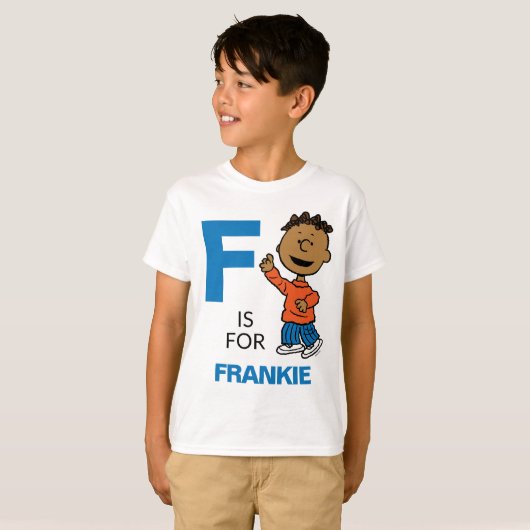 VREEMDEN | Gepersonaliseerde Franklin T-shirt (Voorkant volledig)