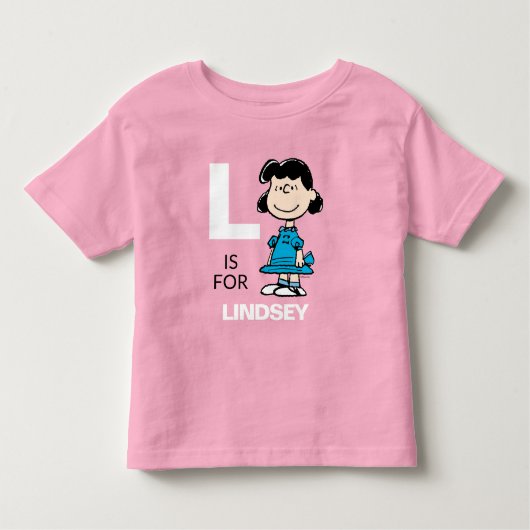 VREEMDEN | Gepersonaliseerde Lucy Kinder Shirts (Voorkant)