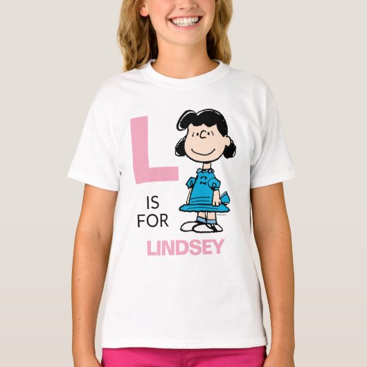 VREEMDEN | Gepersonaliseerde Lucy T-shirt (Voorkant)