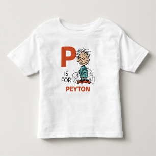 VREEMDEN Gepersonaliseerde pigmentvorm Kinder Shirts
