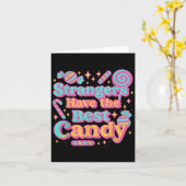 Vreemden Hebben De Beste Snoep Grappige Snoep Kaart (Gele Bloem)