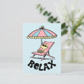 VREEMDEN | Hout bestemd voor het strand Briefkaart (Staand voorkant)