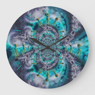 Vreemden in de lucht grote klok