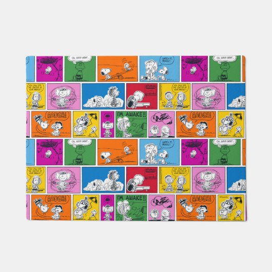 VREEMDEN | Klassiek komisch patroon Deurmat (Voorkant)