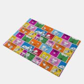 VREEMDEN | Klassiek komisch patroon Deurmat (Schuin)