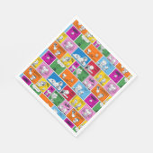 VREEMDEN | Klassiek komisch patroon Servet (Hoek)