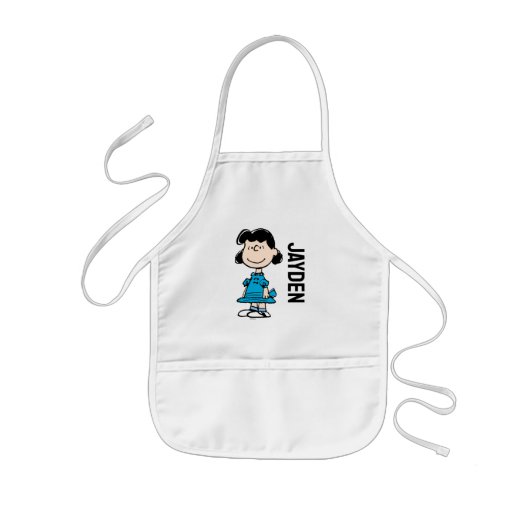 VREEMDEN | Lucy | Jouw namen toevoegen Kinder Schort (Voorkant)