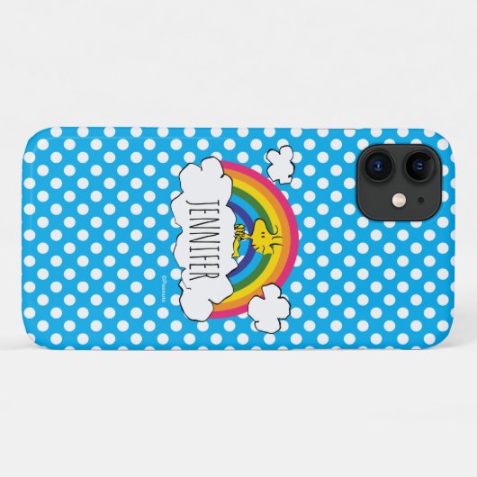 VREEMDEN | Rainbow Polka Dots van Woodstock Case-Mate iPhone Case (Achterkant (horizontaal))