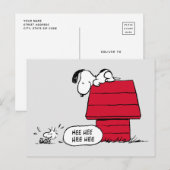 VREEMDEN | Rood en zwart patroon Briefkaart (Voorkant / Achterkant)