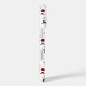 VREEMDEN | Rood en zwart patroon Case-Mate iPhone Case (Achterkant / Rechts)