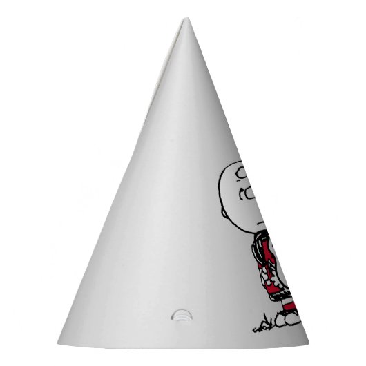 VREEMDEN | Rood en zwart patroon Feesthoedjes (Links)