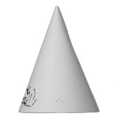 VREEMDEN | Rood en zwart patroon Feesthoedjes (Rechts)