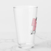 VREEMDEN | Rood en zwart patroon Glas (Rechts)