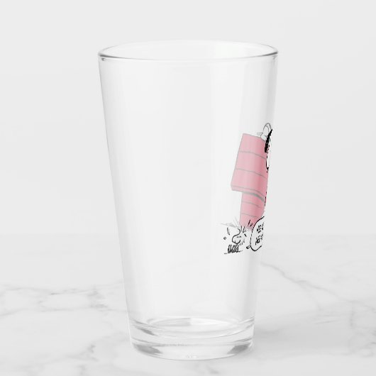 VREEMDEN | Rood en zwart patroon Glas (Rechts)