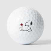 VREEMDEN | Rood en zwart patroon Golfballen (Voorkant)