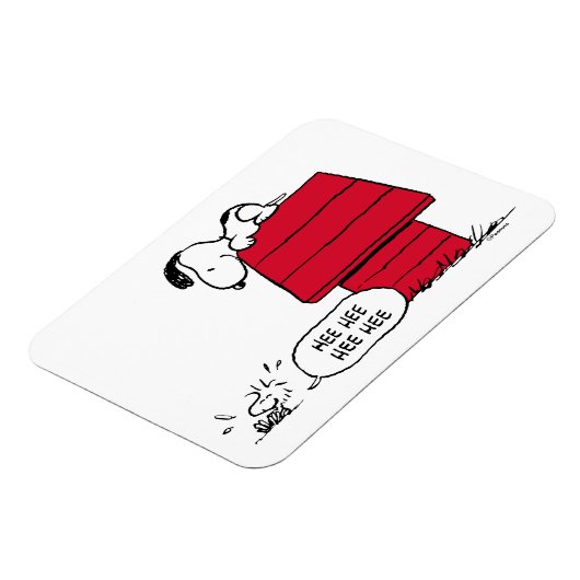 VREEMDEN | Rood en zwart patroon Magneet (Linkerzijde)