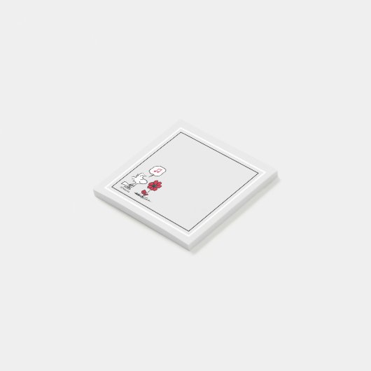 VREEMDEN | Rood en zwart patroon Post-it® Notes (Schuin)