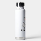 VREEMDEN | Rood en zwart patroon Waterfles (Rechts)