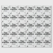 VREEMDEN | Snoopy op Black White Comics Cadeaupapier (Vlak)