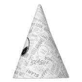 VREEMDEN | Snoopy op Black White Comics Feesthoedjes (Rechts)